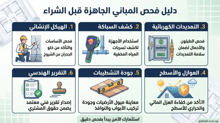 خطوات عمل شركة فحص مباني بالرياض