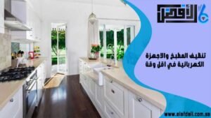 تنظيف المطبخ والاجهزة الكهربائية في اقل وقت