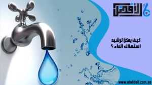 كيف يمكن ترشيد استهلاك الماء؟
